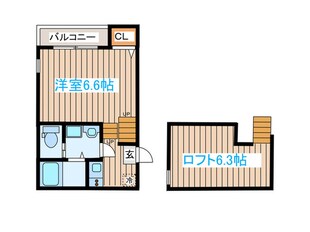 ハーモニーテラス東照宮Ⅲの物件間取画像